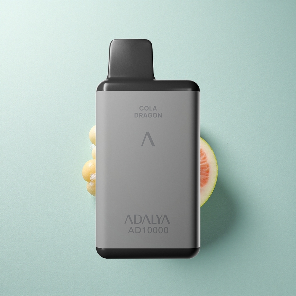 Adalya AD 10000 Blauw IJs Ruwe Verf Aluminium 650 mAh