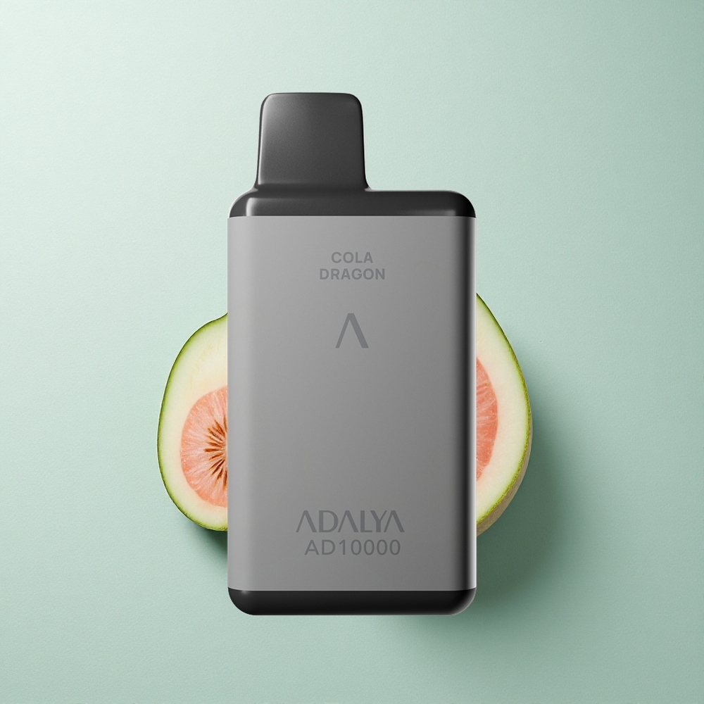 Adalya AD 10000 Blauwe Meloen Space Gray 650 mAh