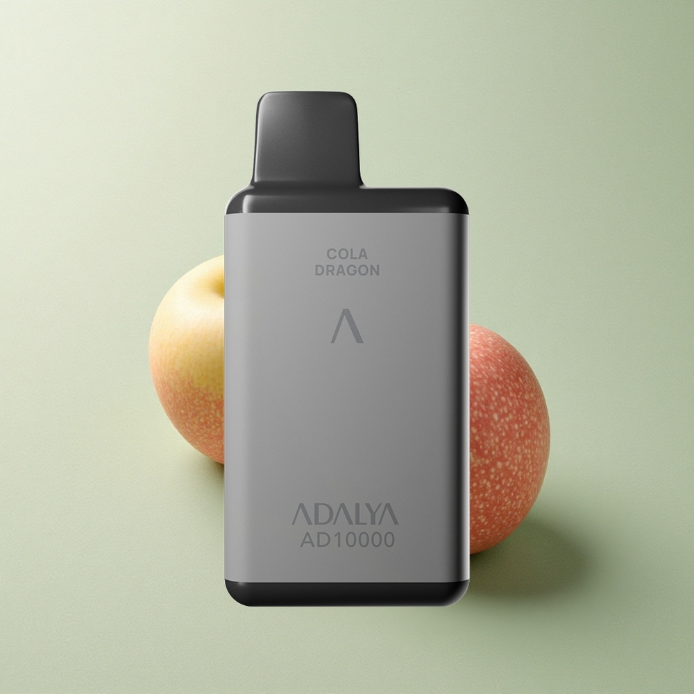 Adalya AD 10000 De Twee Appels - Aluminium Buis, 14 ml Vloeistof, 2% Nicotine