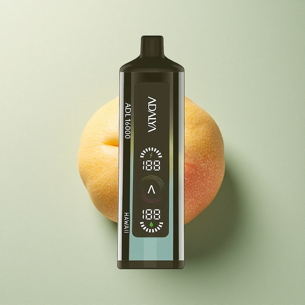 Adalya ADL 16000 PRO Hawaii Stalen Pijp 1000 mAh