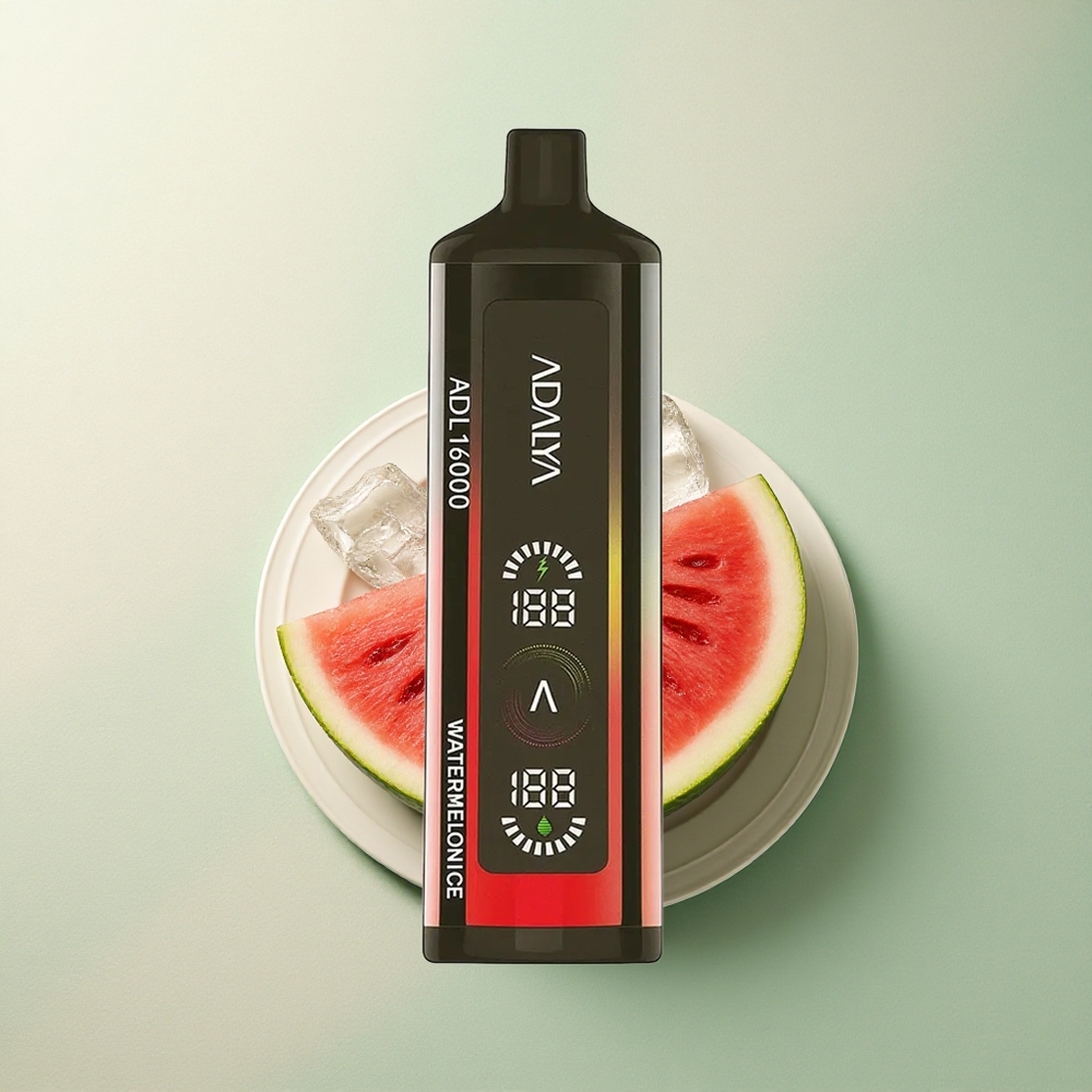 Adalya ADL 16000 PRO Watermeloen IJs Staal Pijp 1000 mAh