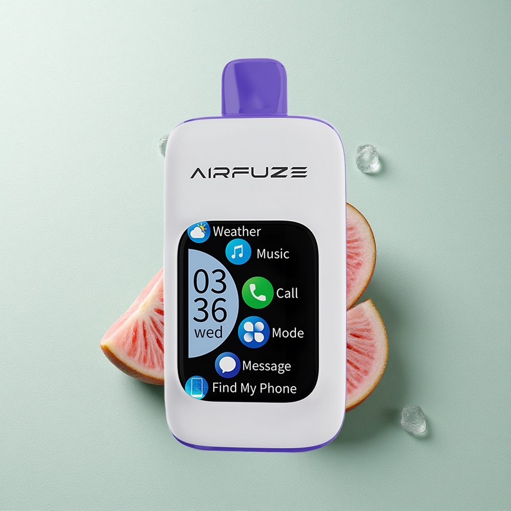 AirFuze Smart 30000 Blauwe Framboos IJs Type-C 5% Nicotine