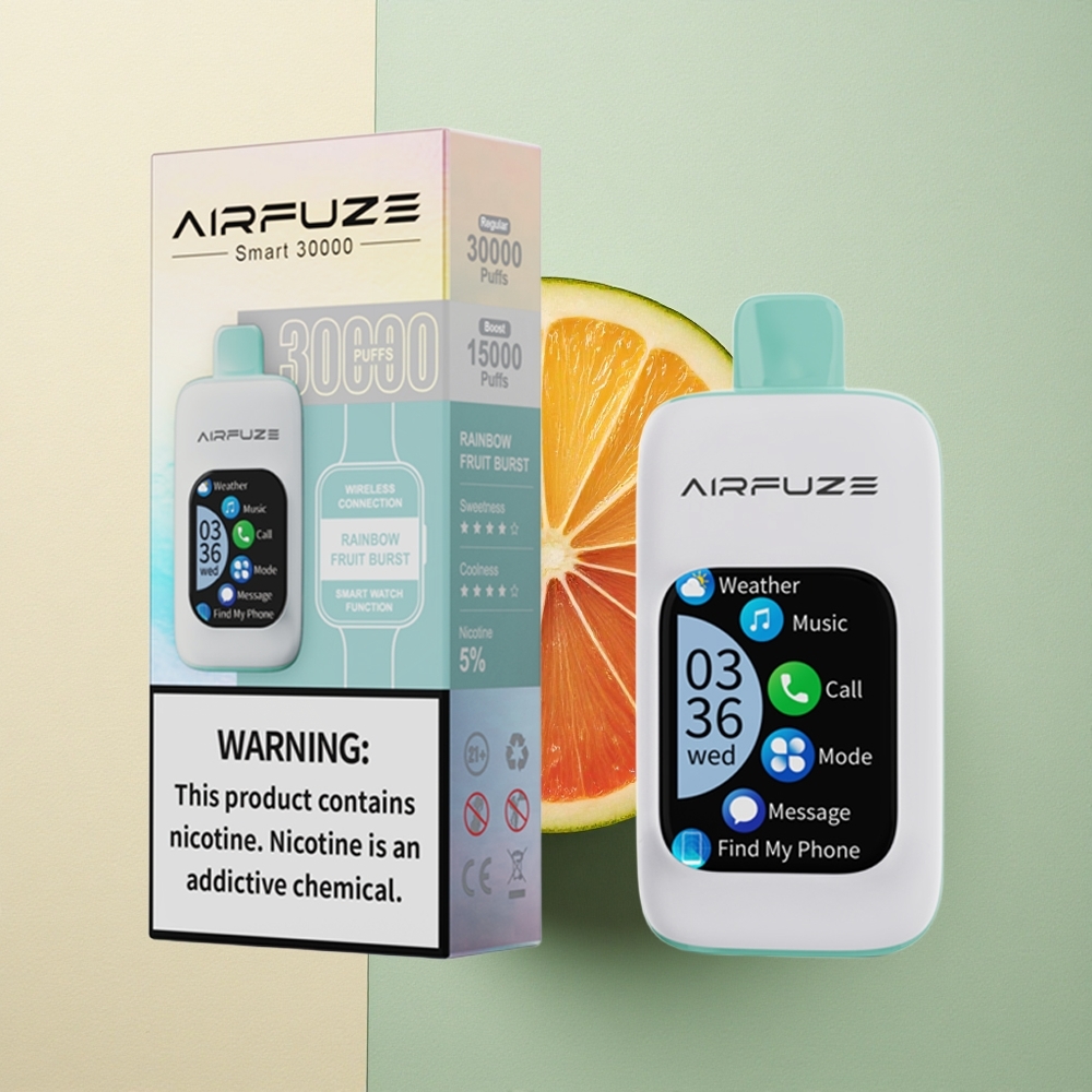 AirFuze Smart 30000 Regenboog Fruit Burst 900mAh 5% nicotine