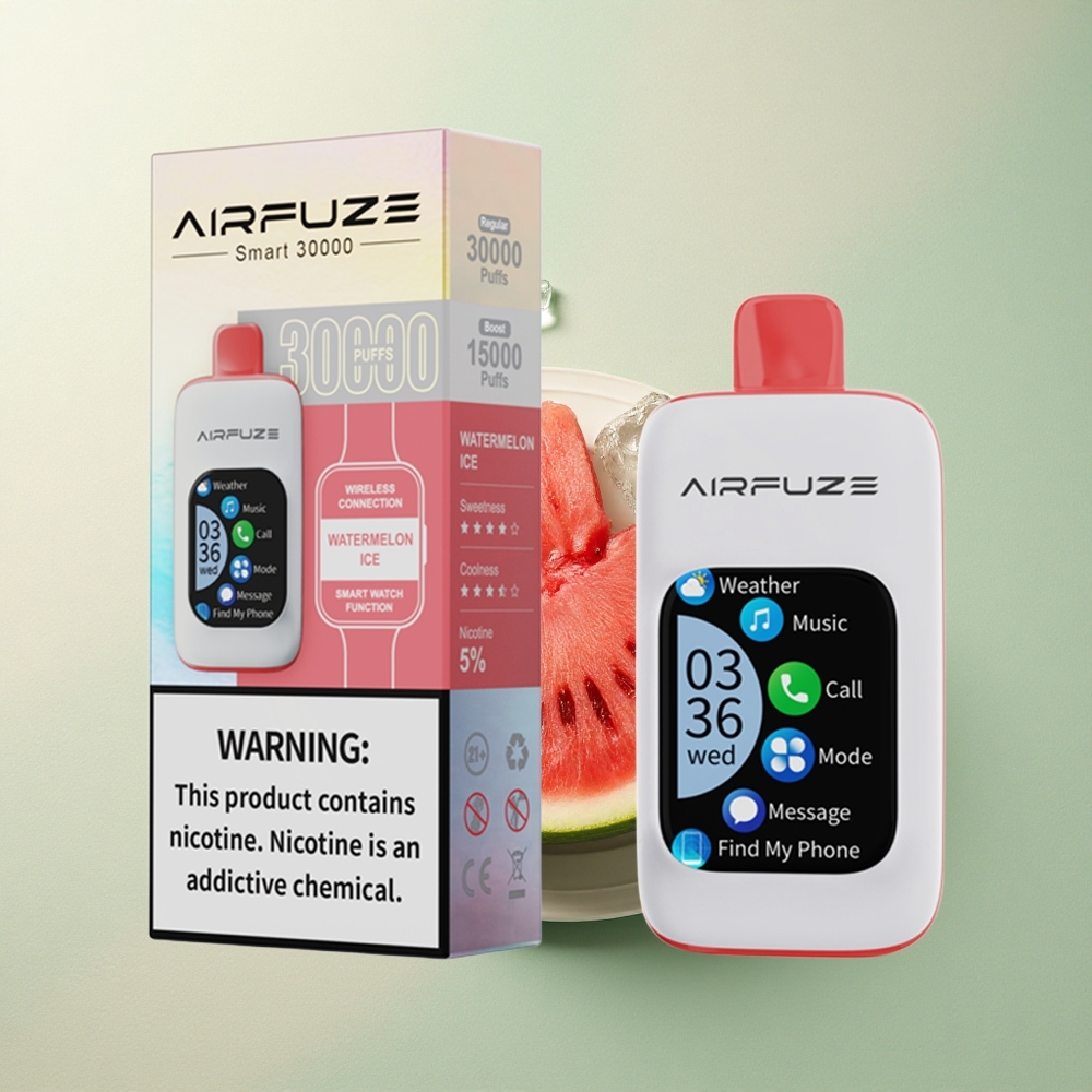 AirFuze Smart 30000 Watermeloen IJs met 5% nicotine en 900mAh