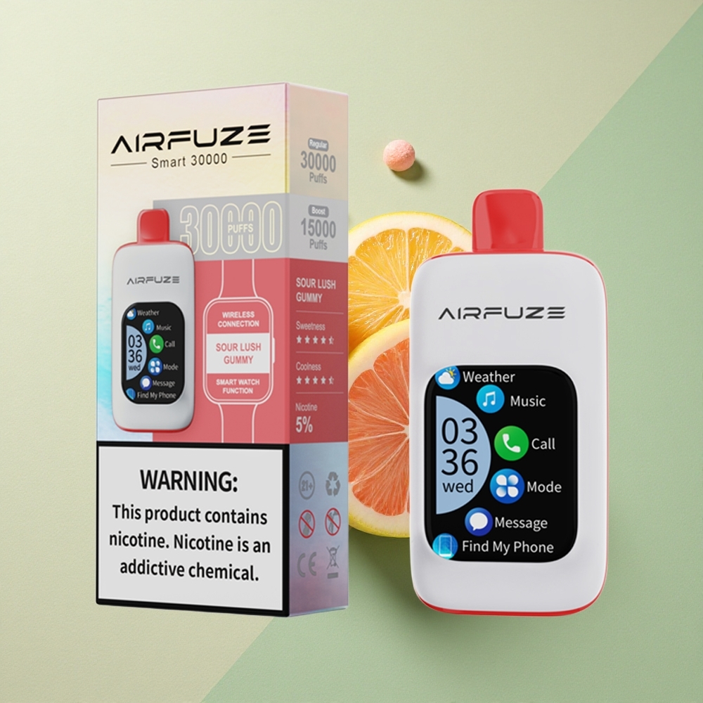 AirFuze Smart 30000 Zuur Luchtige Gummy met 5% Nicotine en 900mAh