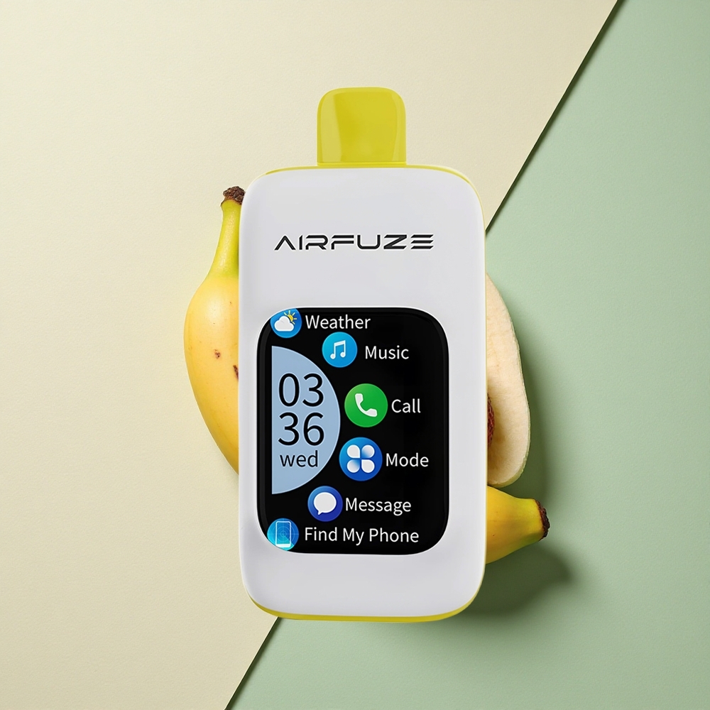 AirFuze Smart Pro 40000 Aardbei Banaan 20ml Nicotine 900mAh
