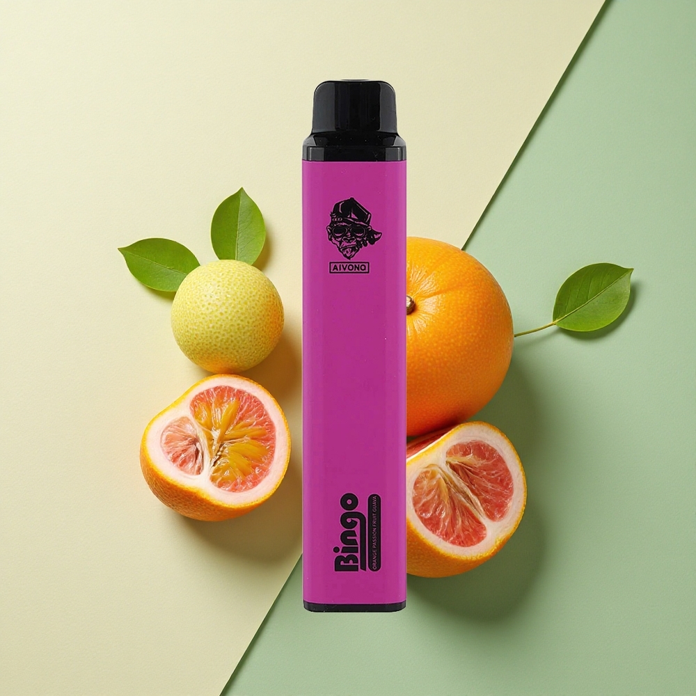 Aivono Aim Bingo 4000 Oranje Passievrucht Guava 1000mAh 10mL 5% nicotine