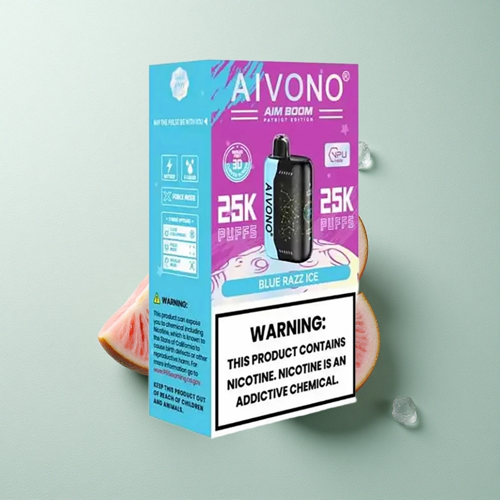 Aivono Aim Boom 25000 Blauwe Framboos IJslucht 650mAh