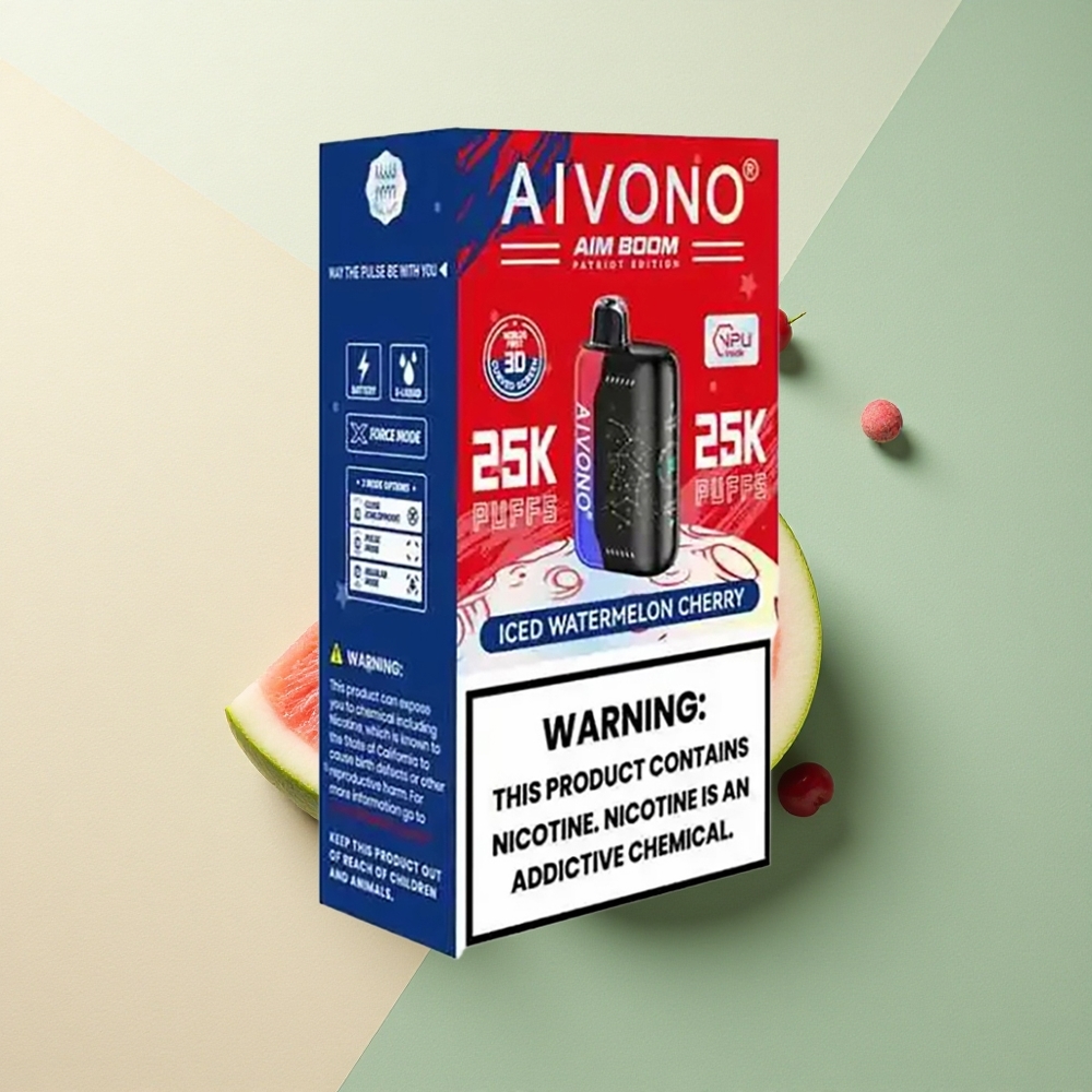 Aivono Aim Boom 25000 Gekoelde Watermeloen Kers 650mAh