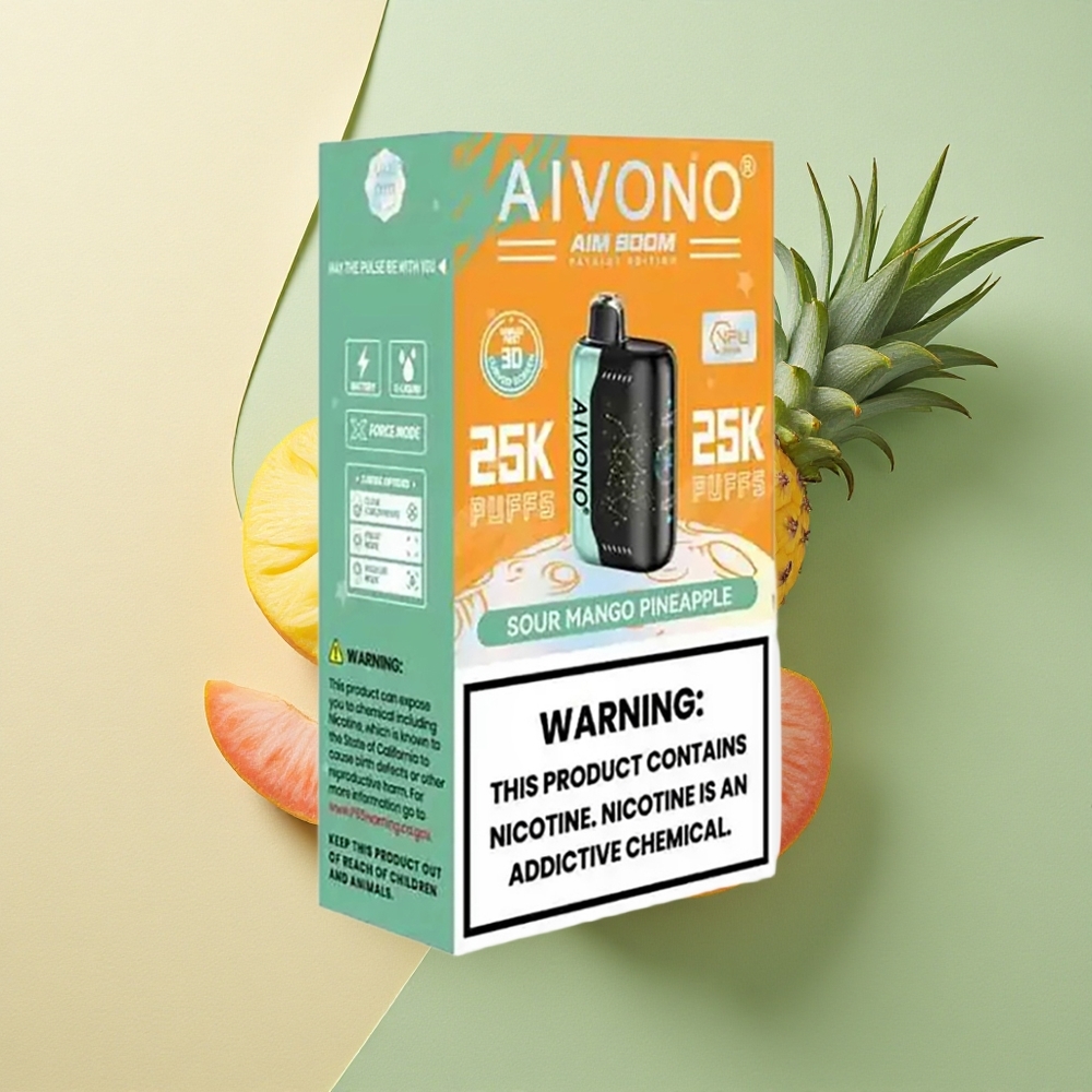 Aivono Aim Boom 25000 Zure Mango Ananas 650mAh