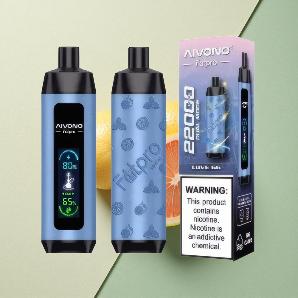 Aivono Aim Fatpro 22000 Liefde 66 Eco-Boost 600mAh 0.6ohm