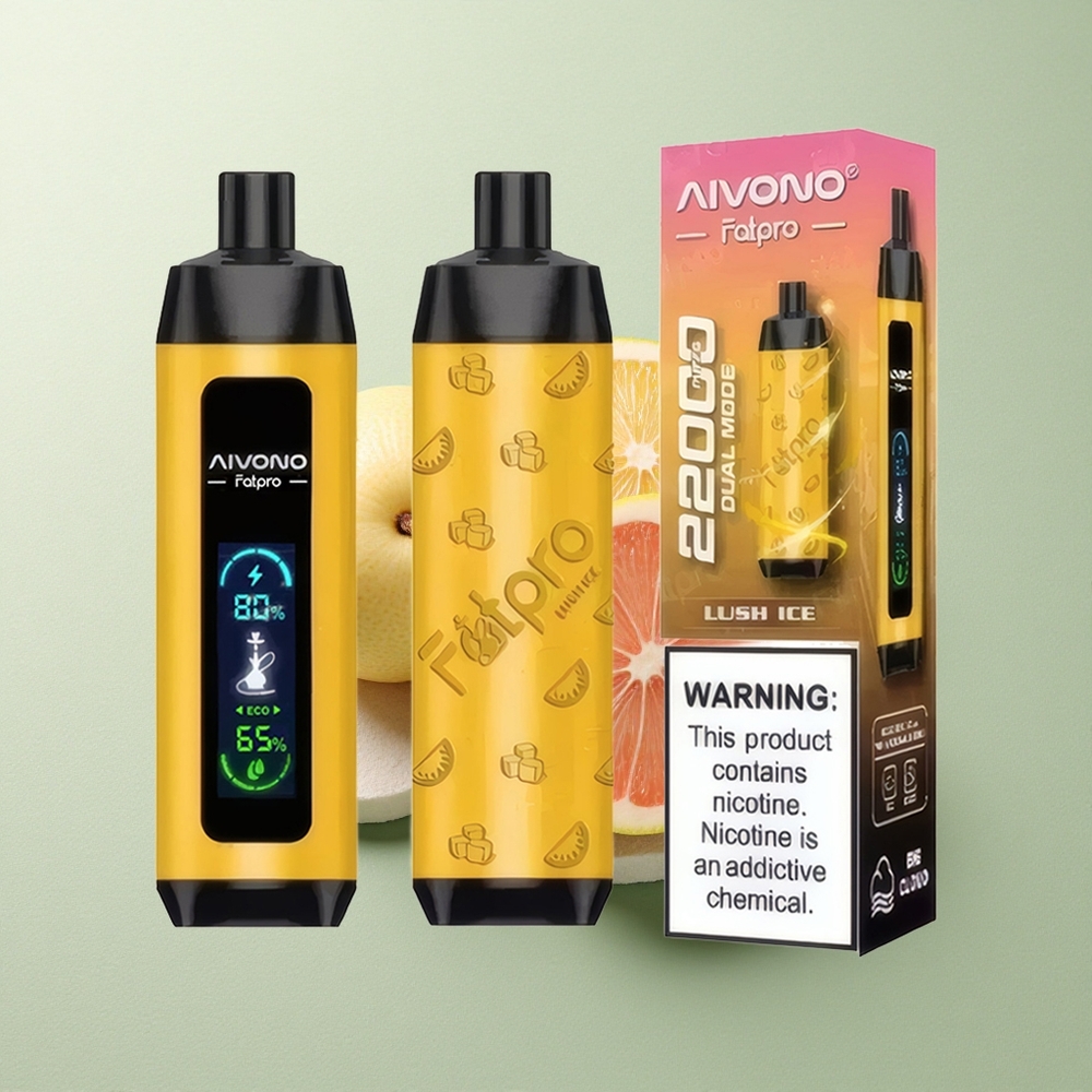 Aivono Aim Fatpro 22000 Lush Ijs 5% Nicotine 600mAh 28ml