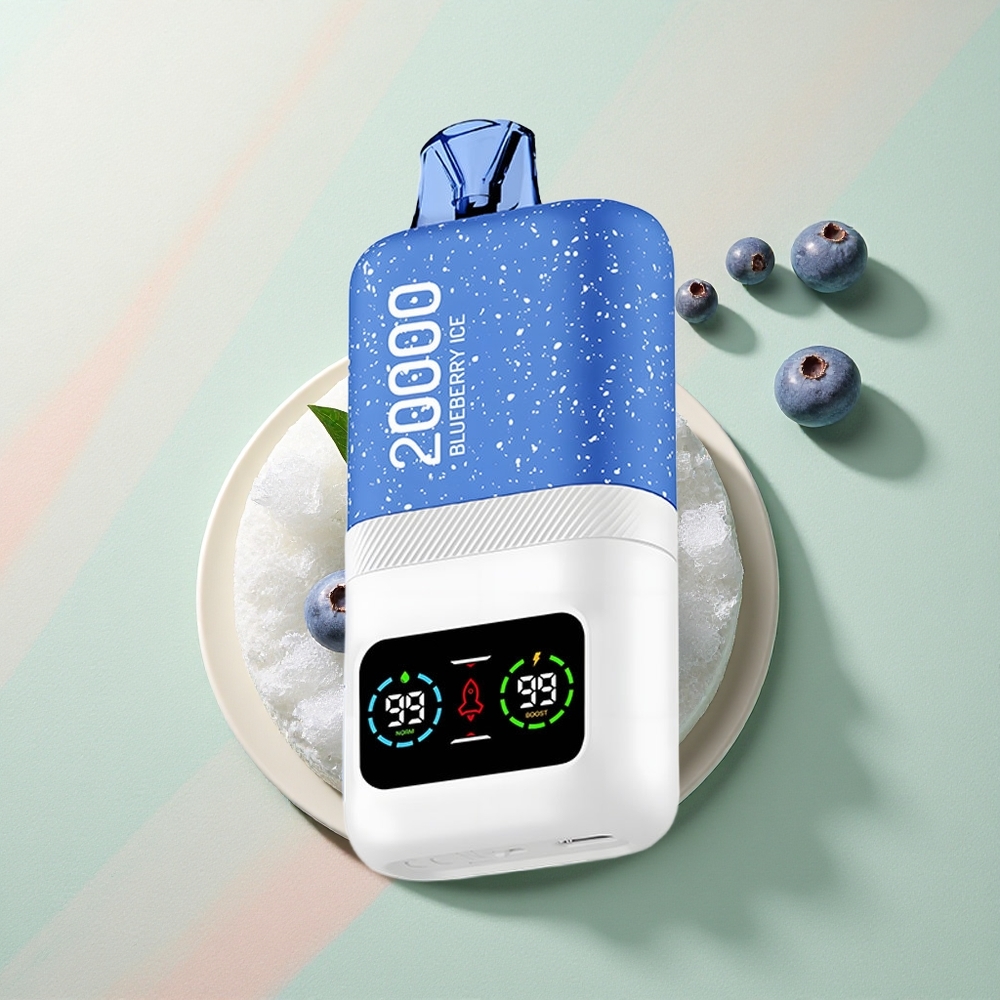 Aivono Aim Magic 20000 Blauwe Bes IJs met Dual Mesh Coils en 600mAh