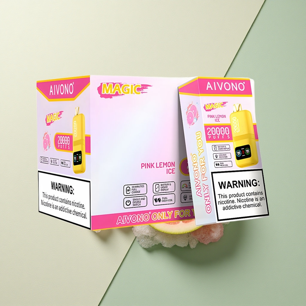 Aivono Aim Magic 20000 Roze Citroen IJs met 5% Nicotine en 600mAh