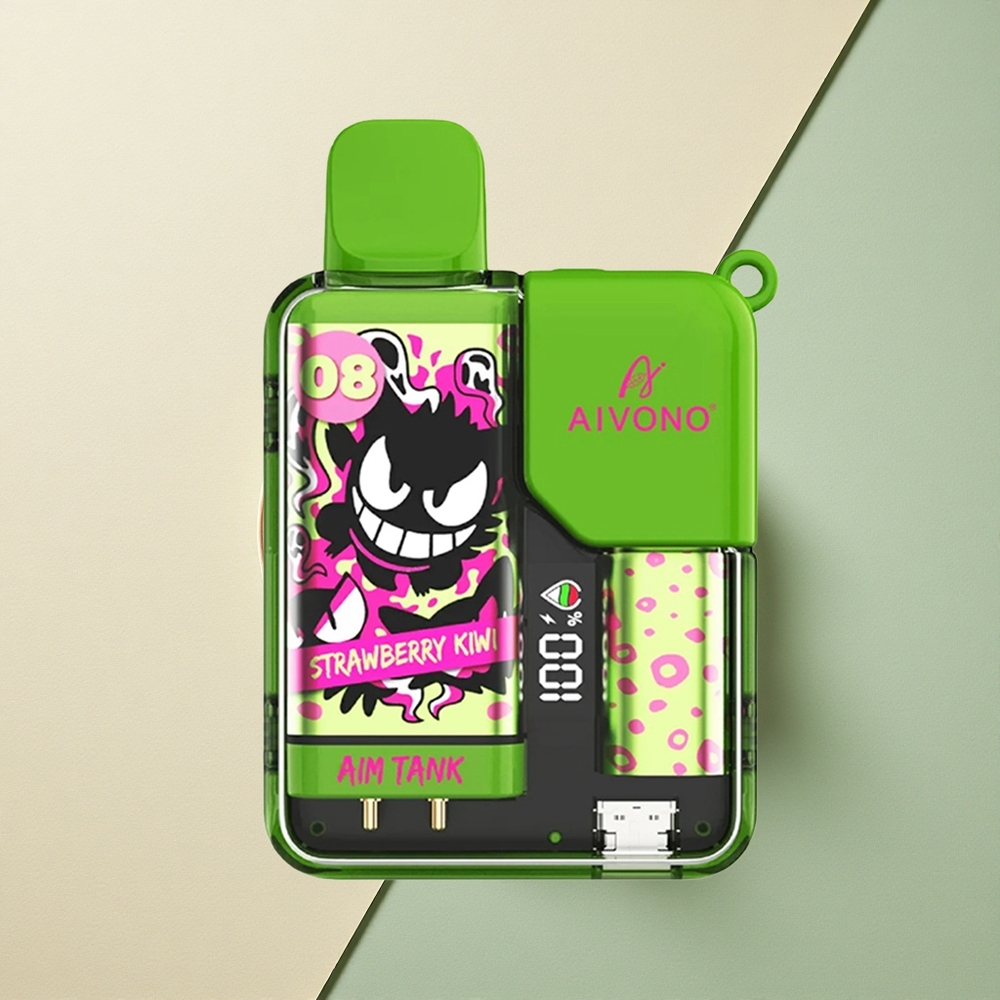 Aivono Aim Tank 9500 Aardbei Liwi met 650mAh Batterij en 18ml Vloeistof