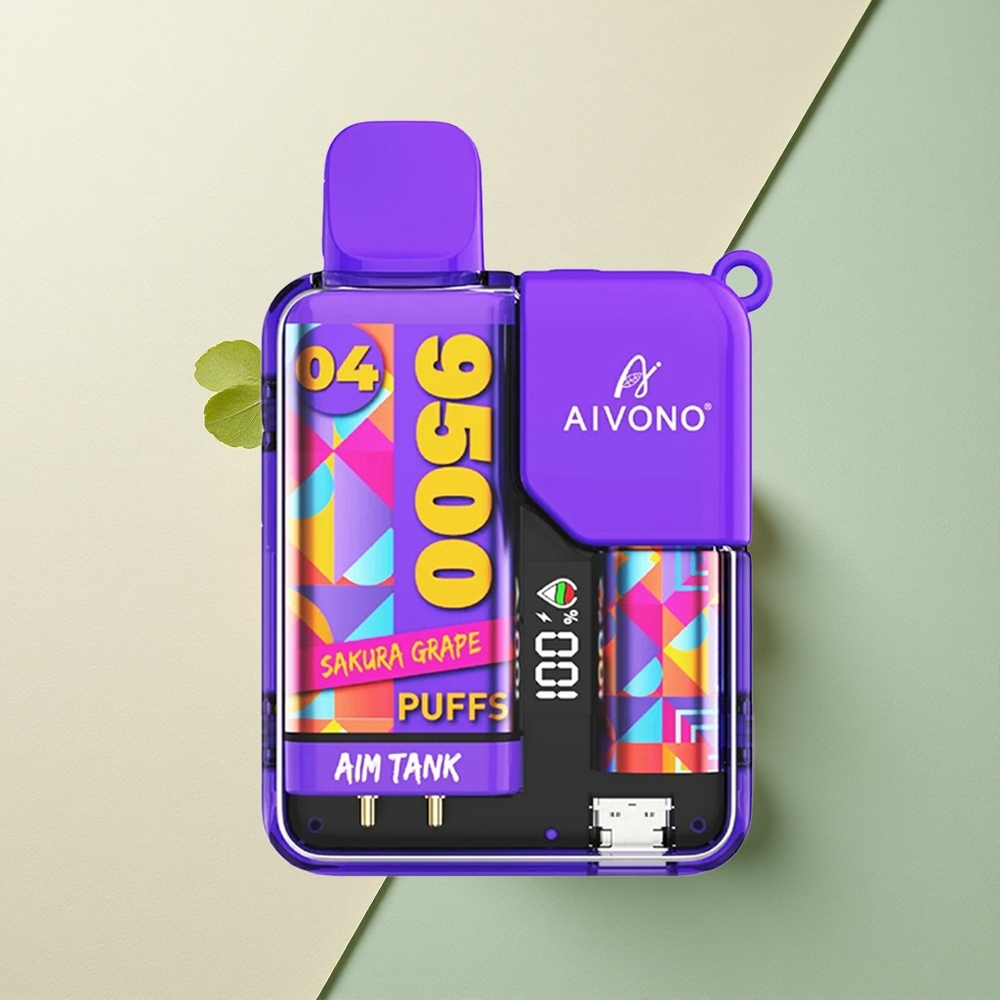 Aivono Aim Tank 9500 Bloesem Druif 650mAh 18ml