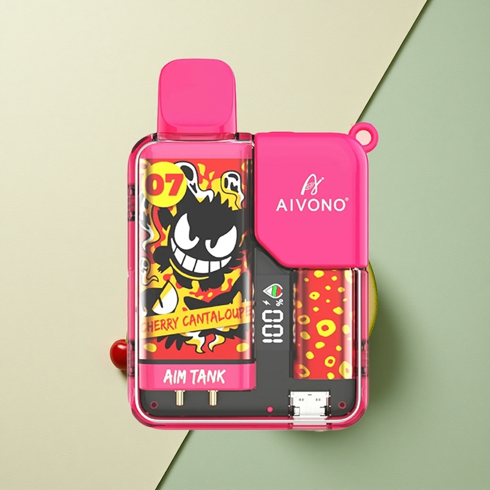 Aivono Aim Tank 9500 Kers Meloen 650mAh LCD Scherm