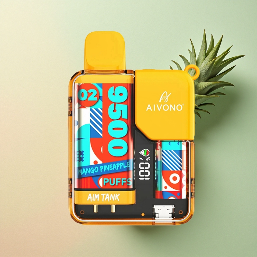 Aivono Aim Tank 9500 Mango Ananas 650mAh 18ml 5% Nicotine