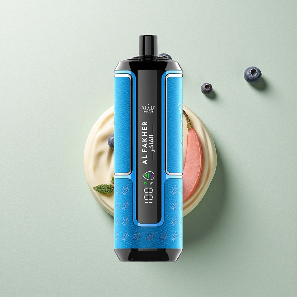 Al Fakher Crown Bar 15K Hypermax Blauwebes Kauwgom 600mAh Type-C