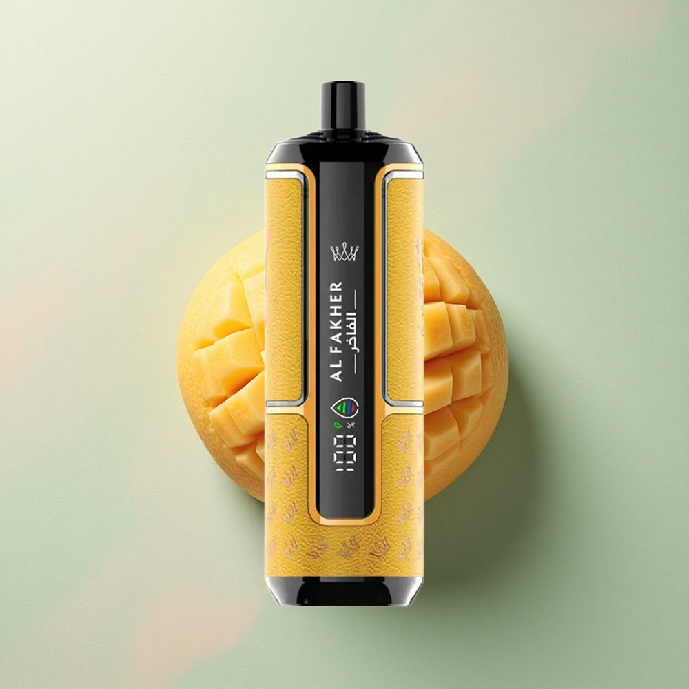 Al Fakher Crown Bar 15K Hypermax Mango IJs 22ml 600mAh 6mg Nicotine