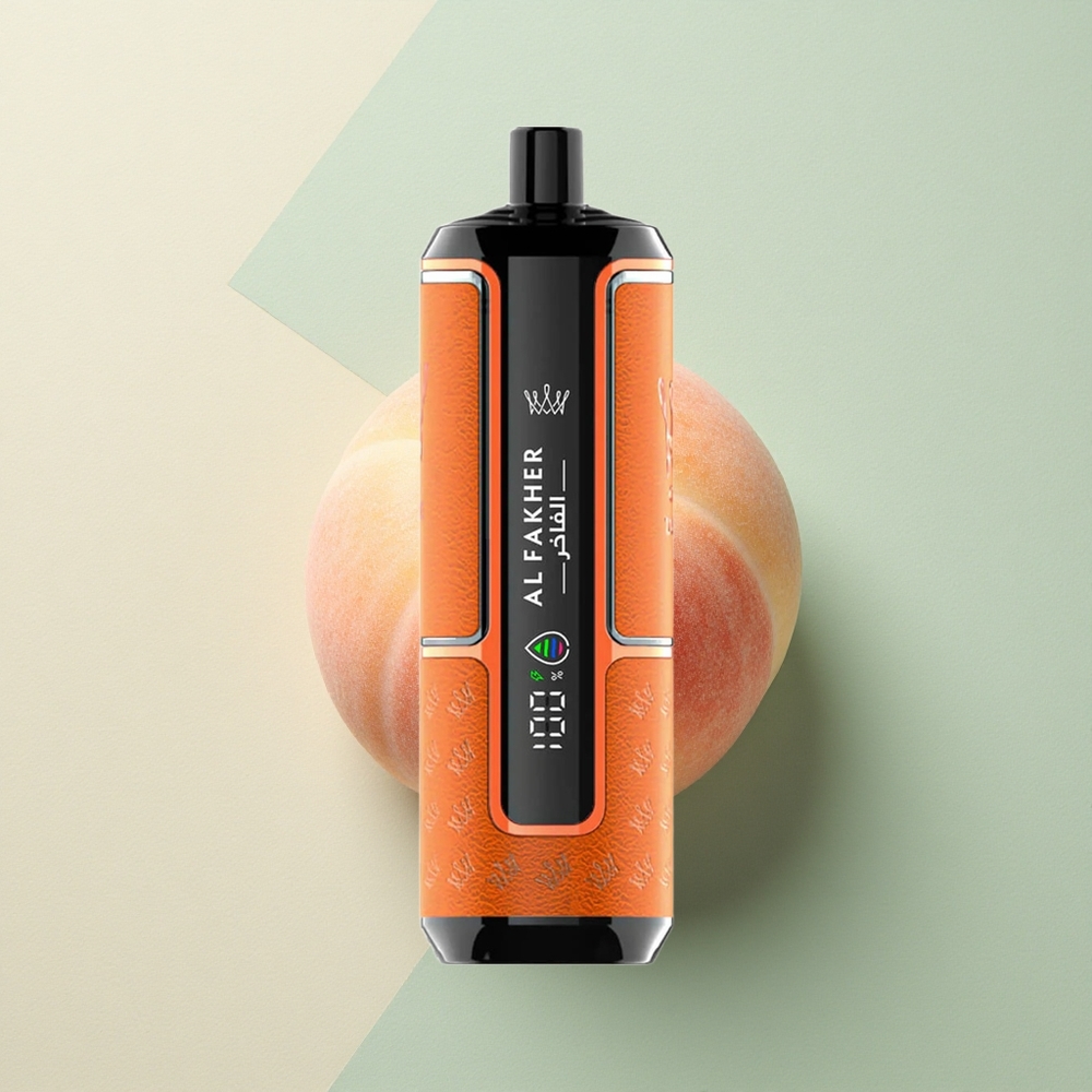 Al Fakher Crown Bar 15K Hypermax Perzik IJs 22ml 600mAh Nicotine