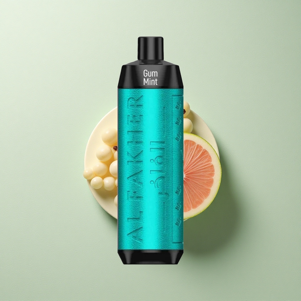 Al Fakher Crown Bar 8000 Crystal Kauwgom Munt 600mAh 18ml Nicotine