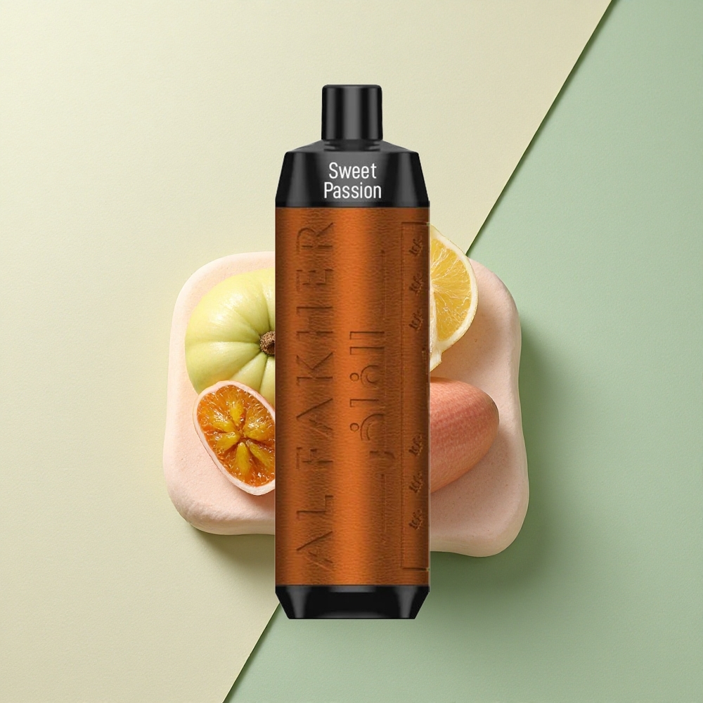 Al Fakher Crown Bar 8000 Crystal Zoete Passievrucht 600mAh 5mg Nicotine