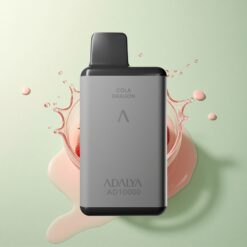 Adalya AD 10000 Aardbei Golf Verfstraal Rubbergrijs 650 mAh