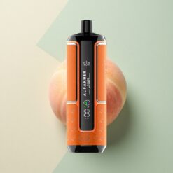 Al Fakher Crown Bar 15K Hypermax Perzik IJs 22ml 600mAh Nicotine