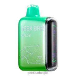 Geek Bar Pulse 50mg - Geek Bar Gent 0XZ403 druif blo pop