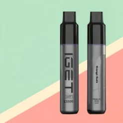 IGET Hot - Orange Soda - 5500 trekjes - 16 ml - metaal