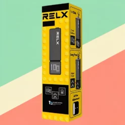 Relx Lego Creator Batterij Basis Grijs & Geel - 18.000 Puffs