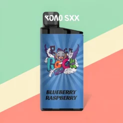 IGET Bar Blauwe Bes Framboos IJs 2 st. 3500 trekjes 1500mAh