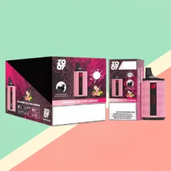 ZOOY VAPE TWINS 35000 Wegwerp Aardbei IJs & Roze Limonade